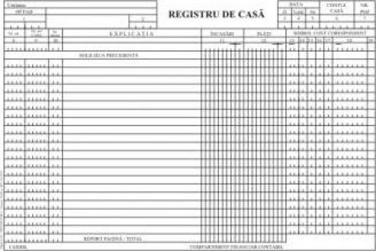 Registru de casa A4