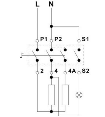Regulator energie dublu 13A/230V, rotatie dreapta