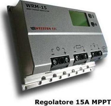 Regulator solar Western 15A MPPT 12/24V cu display digital