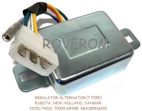 Regulator tensiune Hinomoto, Kubota, Yanmar, Toyota (12V)