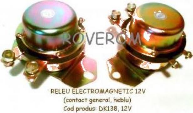 Releu electromagnetic (12V, 100A) (contact general, heblu)