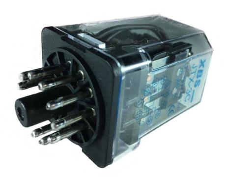 Releu industrial 11 pini contacte 24V DC