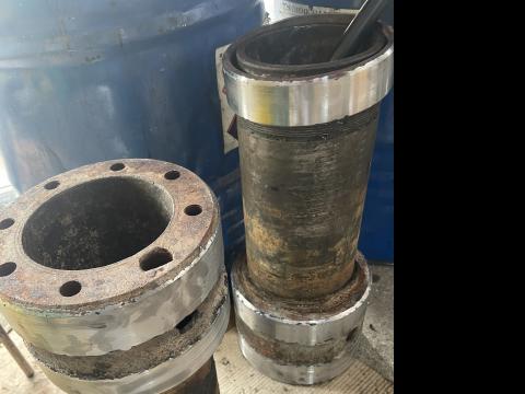 Reparatie cap hidraulic instalatie de foraj
