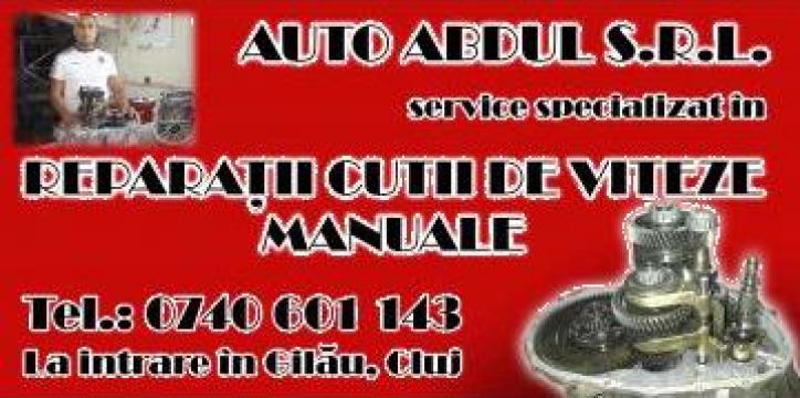 Reparatii cutii viteza manuale Abdul