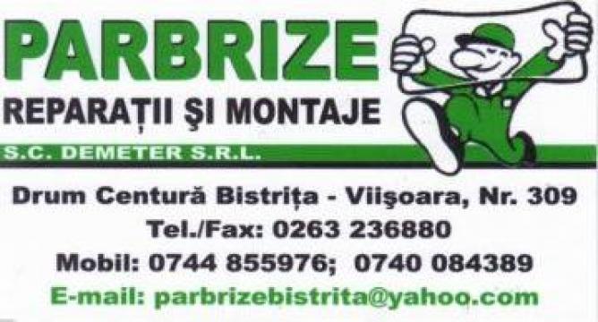 Reparatii, montaj parbrize