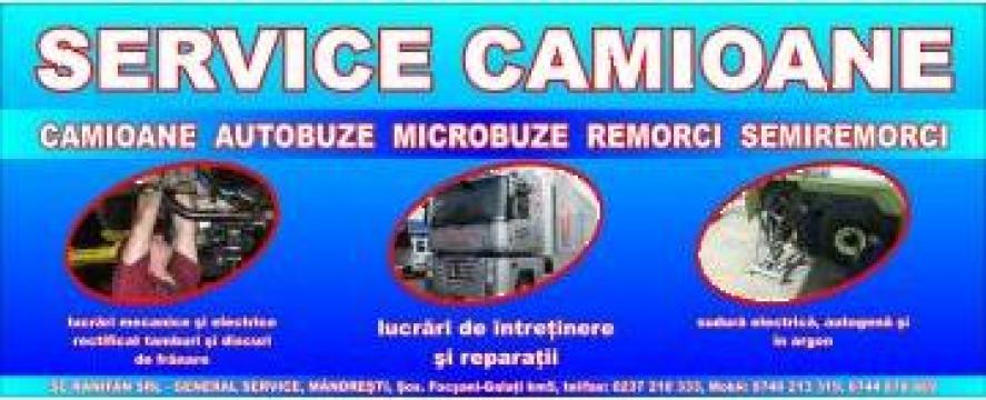 Reparatii, service camioane