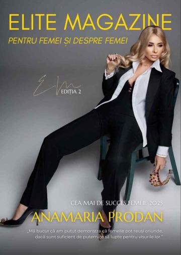 Revista Elite Magazine - Calina Mitra