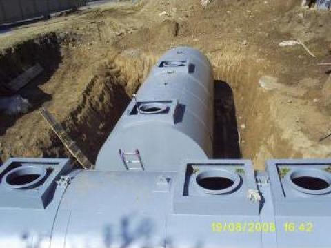 Rezervoare metalice cu pereti dubli