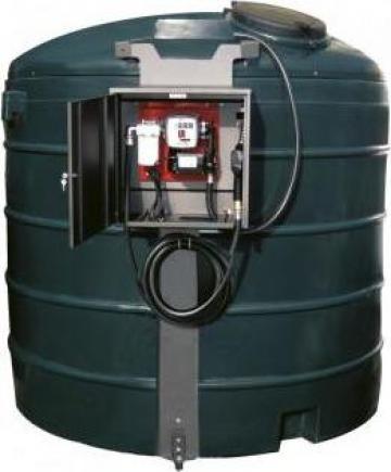 Rezervor PEMD de 5000 L cu statie transfer carburant 230 V