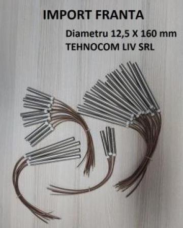 Rezistente electrice tubulare 12,5, L 160 mm, P400-1200W