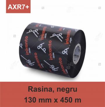 Ribon Armor Inkanto AXR7+, rasina (resin), negru, 130mmx450m