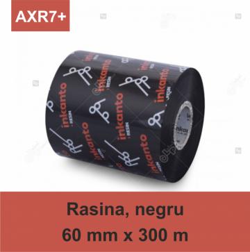 Ribon Armor Inkanto AXR7+, rasina (resin), negru, 60mmx300m