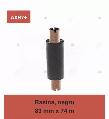 Ribon Armor Inkanto AXR7+, rasina (resin), negru, 83mmx74m