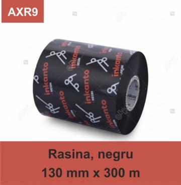 Ribon Armor Inkanto AXR9, rasina (resin), negru, 130mmx300m