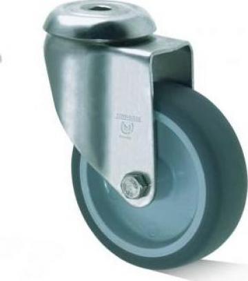 Roata pivotanta cu carcasa de inox 100 mm