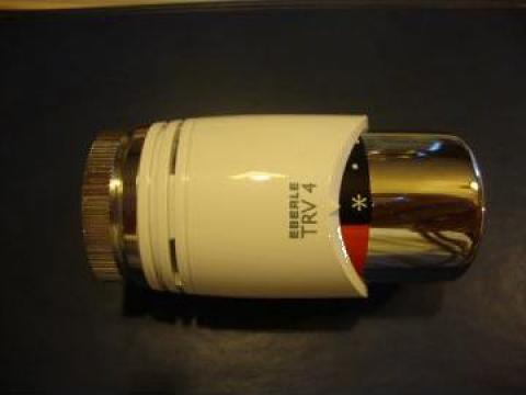 Robinet cu cap termostatat Drayton Eberle alb-crom