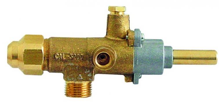 Robinet de gaz Copreci CAL-3200, intrare gaz M18x1.5