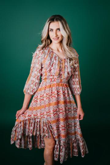 Rochie dama voal Cindy