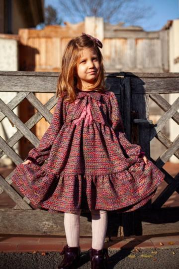 Rochita Clara - tricot roz