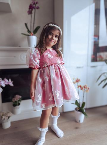 Rochita organza brodata Zoe