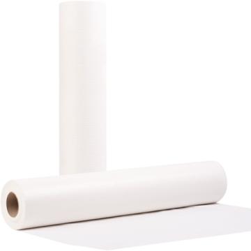 Rola cearceaf hartie impermeabila 50x50 alba - Athina