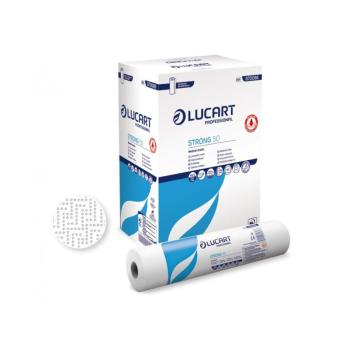 Rola cearceaf medical 2 straturi Lucart Strong 50 m x 50 cm