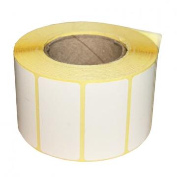 Rola etichete autocolante, direct termice, 42 x 21 mm