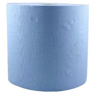 Rola prosop hartie albastra, 2 straturi, 26cmx296m