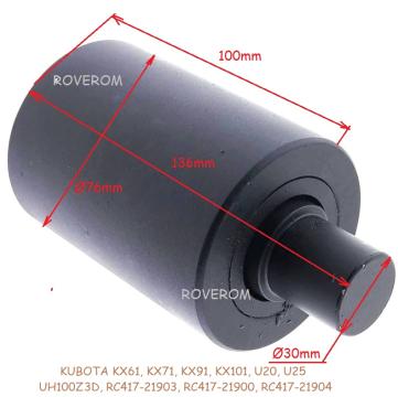 Rola sustinere Kubota KX61, KX71, KX91, KX101, U20, U25, U35
