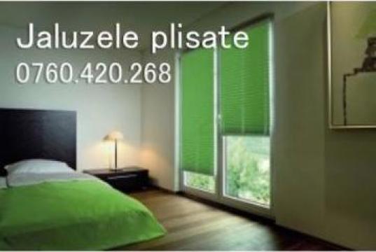 Rolete textile, jaluzele plisate