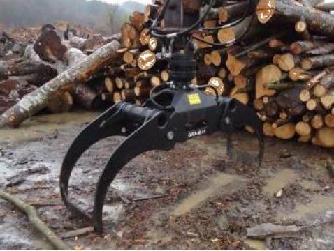 Rotator hidraulic pentru macara