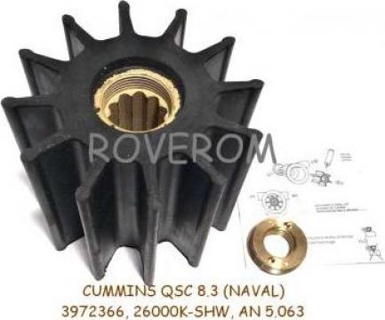 Rotor pompa apa Cummins QSC8.3 (naval), SH-26000K, 3972366