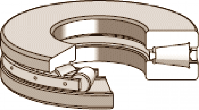 Rulmenti axiali cu role conice