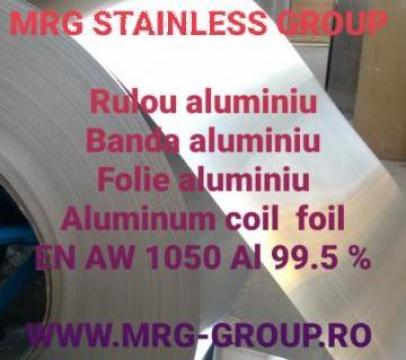 Rulou aluminiu 0.05x500mm, tabla rulou aluminiu EN-AW 1050