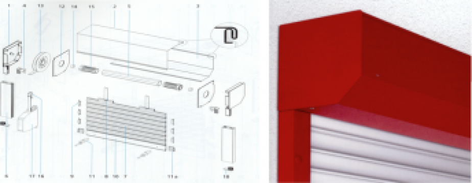 Rulouri aplicate din aluminiu