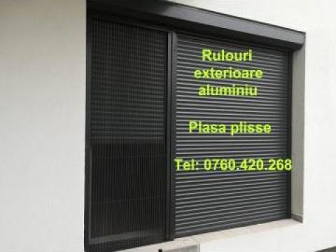 Rulouri exterioare aluminiu, usi garaj