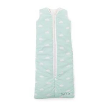 Sac de dormit bebe Snoozi Clouds Mint Blue Childhome