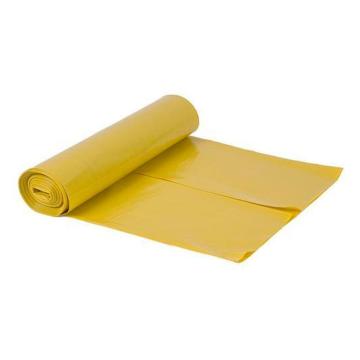 Saci menajeri 35 L, 50/rola, HDPE, galbeni