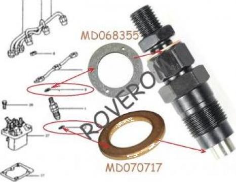 Saiba injector Komatsu, Kubota, Mitsubishi, 12x17x1,5mm