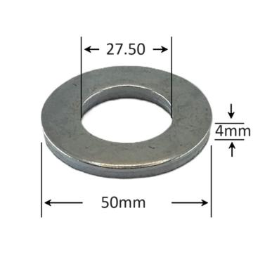Saiba plata M27x50x4 DIN 125 - 25buc/cutie