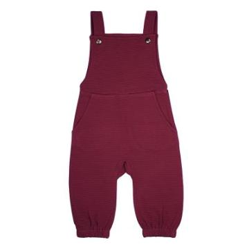 Salopeta bebe, bumbac organic, Conduroy Lovedbaby