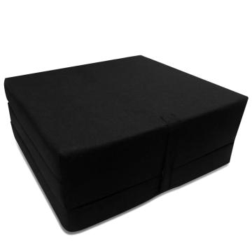 Saltea din spuma, pliabila, 190 x 70 x 9 cm negru