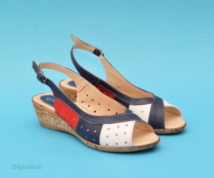 Sandale dama casual - elegante din piele naturala S42