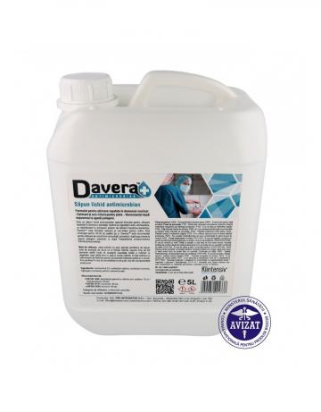 Sapun lichid antimicrobian Davera 5 l