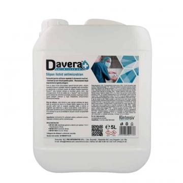 Sapun lichid antimicrobian Davera Soap - 5 litri