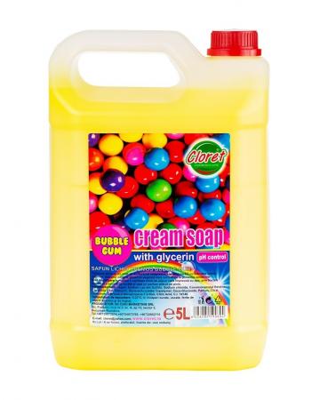 Sapun lichid cremos Bubble Gum - 5 litri