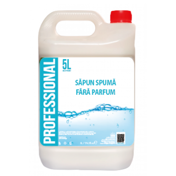 Sapun lichid spuma fara parfum Profesional 5 litri