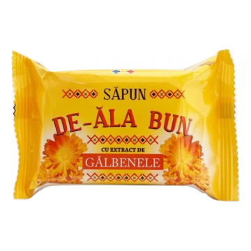 Sapun solid De-ala bun cu extract de galbenele