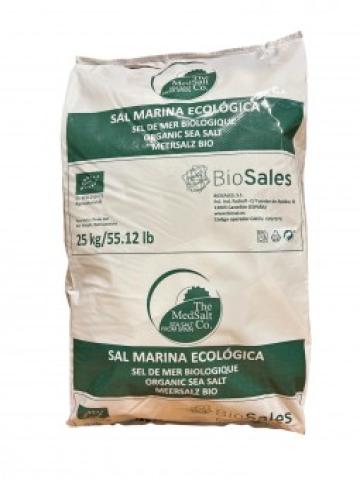 Sare de mare grunjoasa bio 25 kg The MedSalt Co