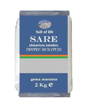 Sare neiodata pentru muraturi punga 2 kg